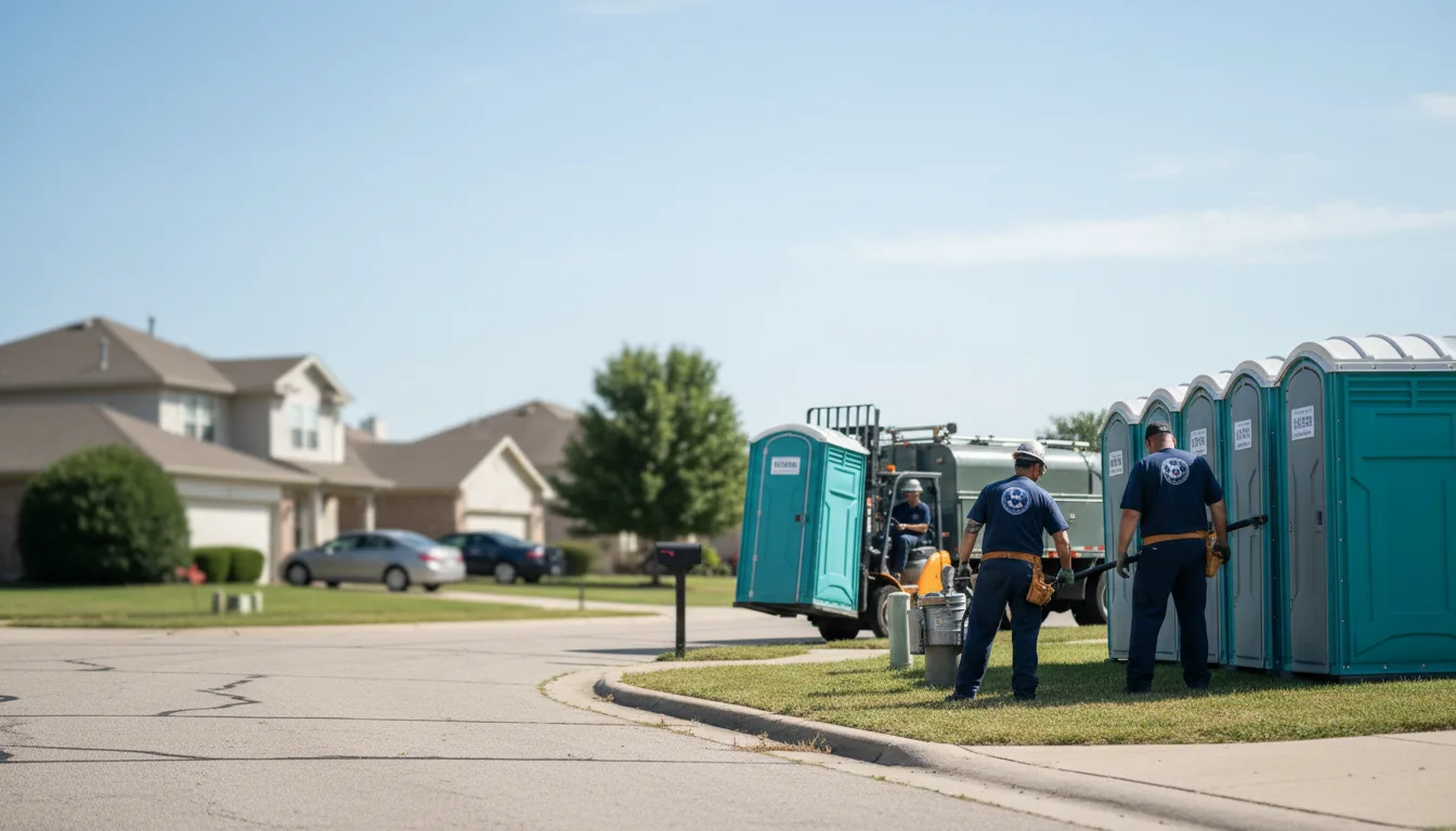 Porta Potty Rental in Faucett, MO near me